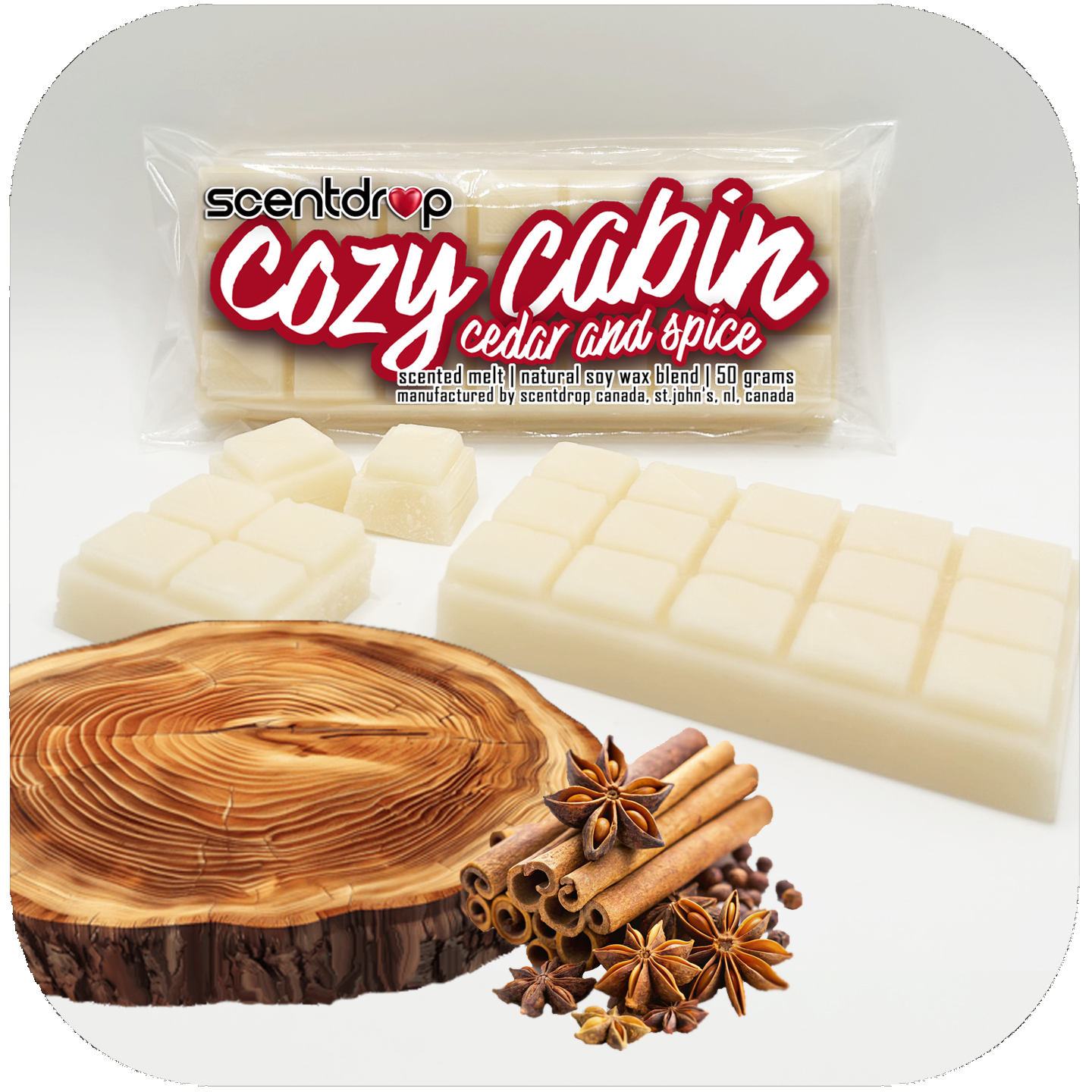Scent Drop ScentDrop Scented Soy Wax Bar Melts | 6 Scents | 100% Soy Wax ...