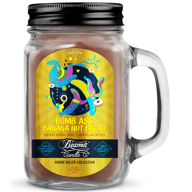 Beamer Candle Co - Bomb Ass Banana Nut Bread  Scented Candle