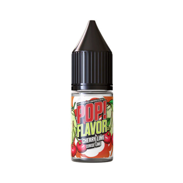POP Co Flavor Cherry Lime on a white background.