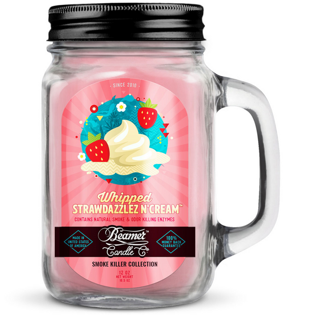 Beamer Candle Co - Whipped Srawdazzler N'Cream scented candle